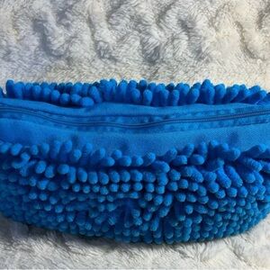 Yoobi Bright Blue Pom-Pom Pouch Cosmetic Bags
